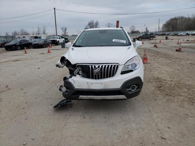 KL4CJGSB8GB662600 - 2016 BUICK ENCORE WHITE photo 5