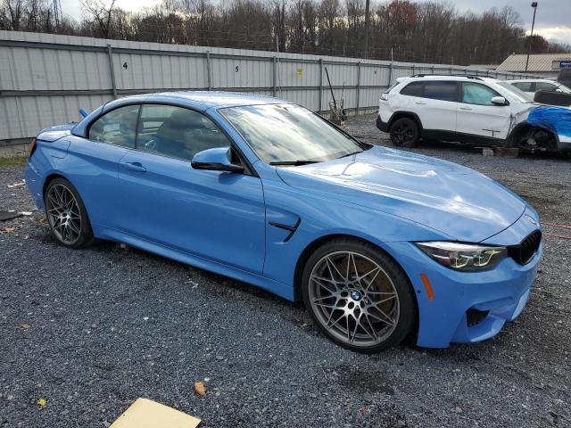 WBS4Z9C58JED22159 - 2018 BMW M4 BLUE photo 4