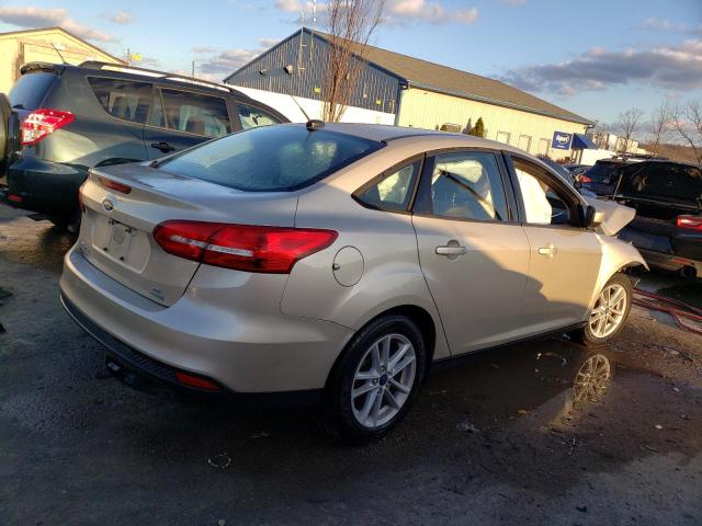 1FADP3FE1JL268014 - 2018 FORD FOCUS SE BEIGE photo 3