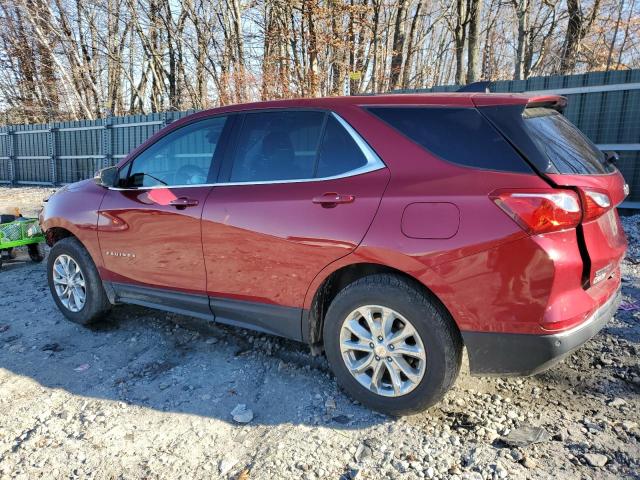 2GNAXSEV5J6221996 - 2018 CHEVROLET EQUINOX LT RED photo 2