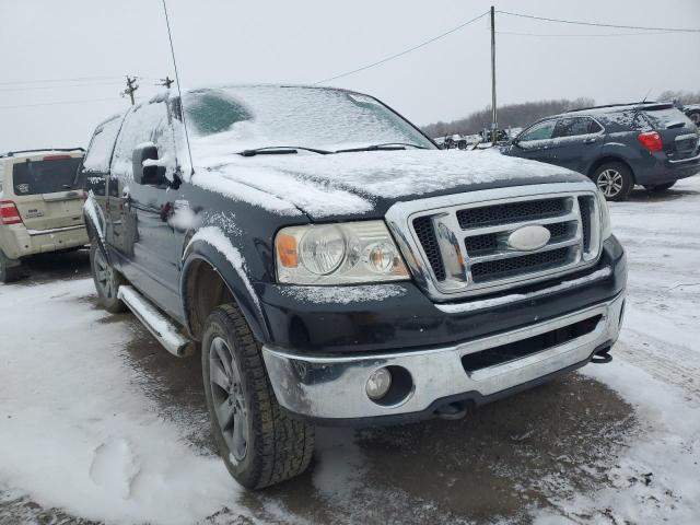 1FTPX14V78FB82942 - 2008 FORD F150 BLACK photo 4