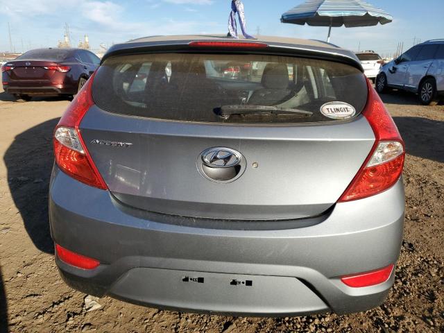 KMHCU5AE6HU353836 - 2017 HYUNDAI ACCENT SPORT SILVER photo 6