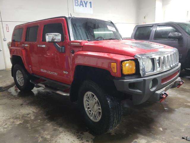 5GTDN136768286831 - 2006 HUMMER H3 RED photo 4