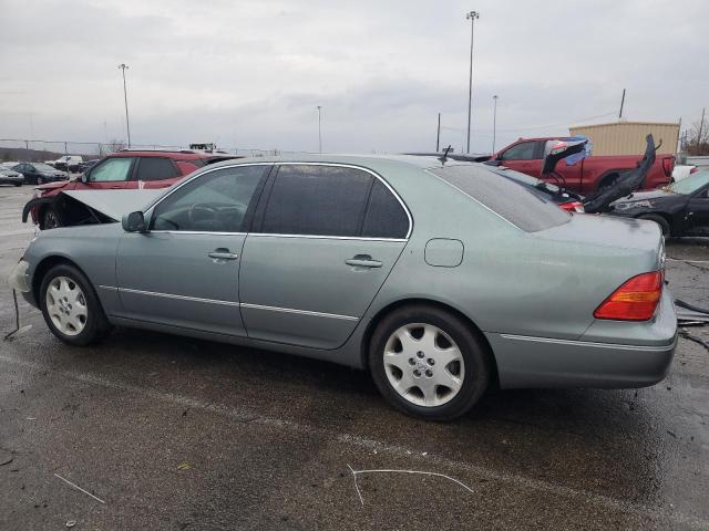 JTHBN30FX30103638 - 2003 LEXUS LS 430 BLUE photo 2