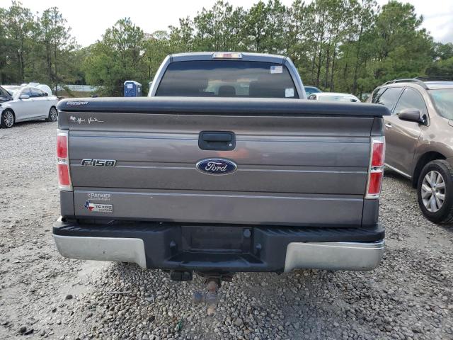 1FTFW1ET0DKF84315 - 2013 FORD F150 SUPERCREW GRAY photo 6