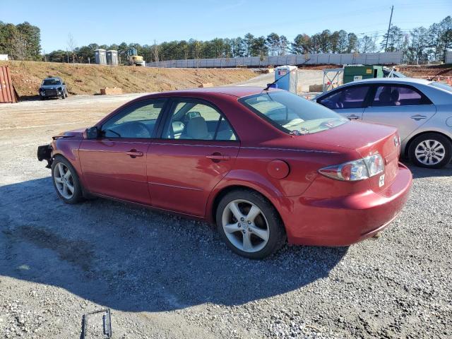 1YVHP80D365M37156 - 2006 MAZDA 6 S RED photo 2