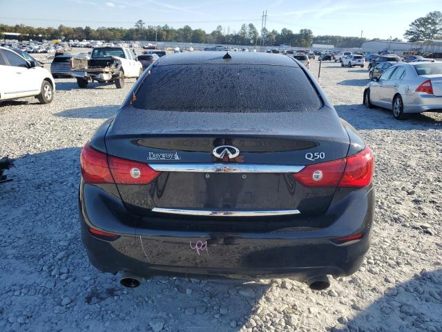 JN1BV7AP0EM686641 - 2014 INFINITI Q50 BASE BLACK photo 6