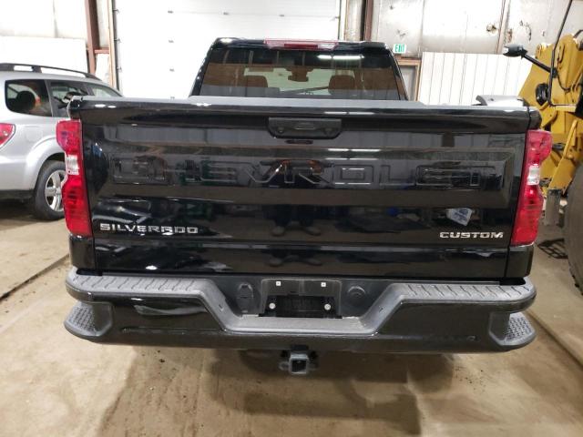 1GCPDBEK1RZ171406 - 2024 CHEVROLET SILVERADO K1500 CUSTOM BLACK photo 6