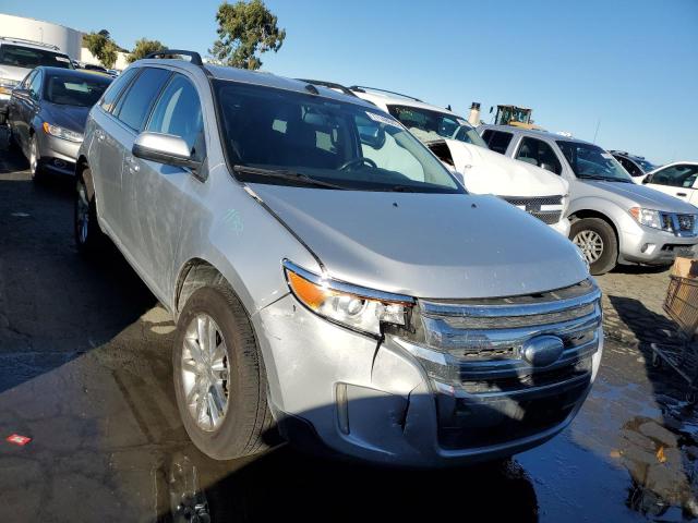 2FMDK4KC2DBC26471 - 2013 FORD EDGE LIMITED SILVER photo 4