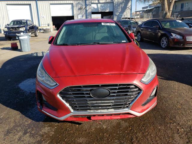 5NPE24AF1JH620838 - 2018 HYUNDAI SONATA SE RED photo 5