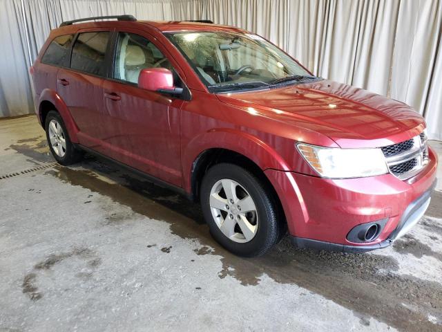 3D4PG1FG7BT528132 - 2011 DODGE JOURNEY MAINSTREET MAROON photo 4