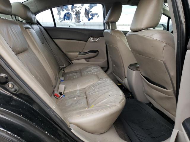 2HGFB2F99CH505865 - 2012 HONDA CIVIC EXL შავი ფოტო 10