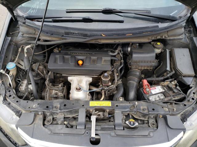 2HGFB2F99CH505865 - 2012 HONDA CIVIC EXL შავი ფოტო 11