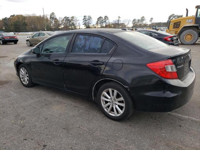 2HGFB2F99CH505865 - 2012 HONDA CIVIC EXL შავი ფოტო 2