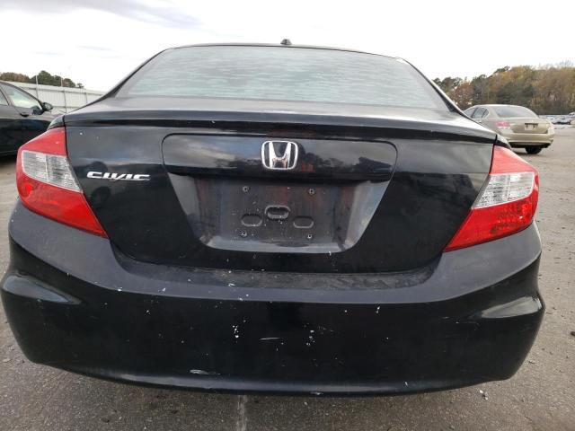 2HGFB2F99CH505865 - 2012 HONDA CIVIC EXL შავი ფოტო 6