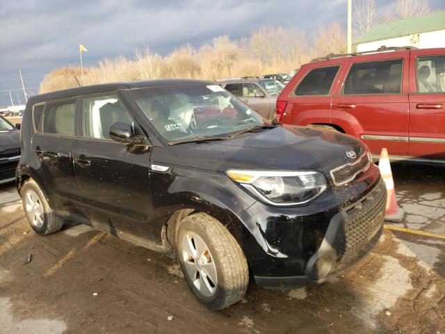 KNDJN2A21F7813638 - 2015 KIA SOUL BLACK photo 4