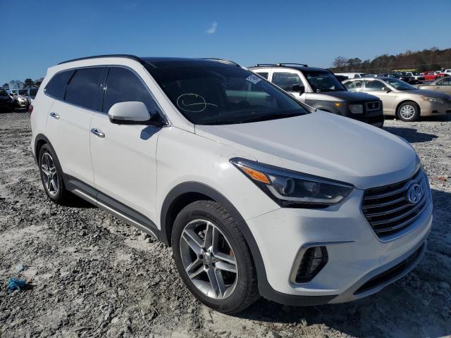 KM8SR4HF3KU311220 - 2019 HYUNDAI SANTA FE X SE ULTIMATE WHITE photo 4