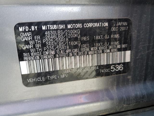 JA4AT5AA9JZ037264 - 2018 MITSUBISHI ECLIPSE CR SE GRAY photo 13