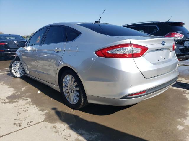 3FA6P0LU7GR359978 - 2016 FORD FUSION SE HYBRID SILVER photo 2