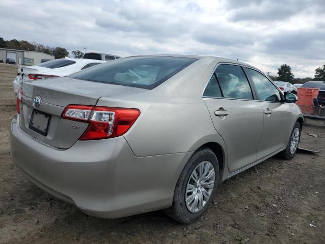 4T1BF1FK4EU379974 - 2014 TOYOTA CAMRY L TAN photo 3