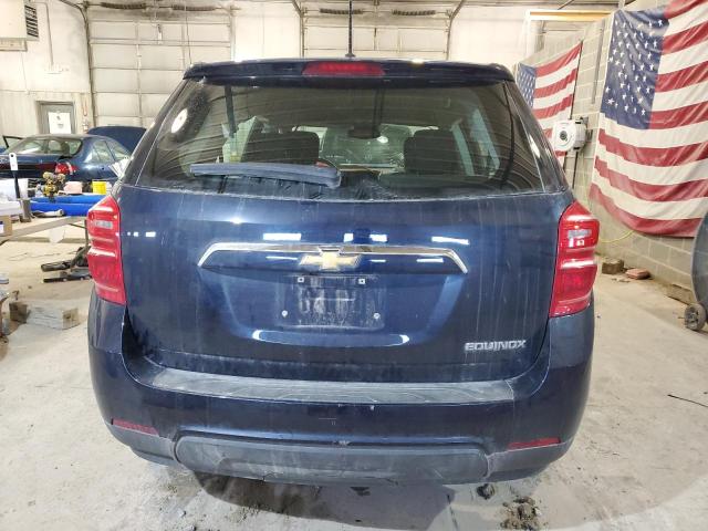 2GNALBEK9G1167464 - 2016 CHEVROLET EQUINOX LS BLUE photo 6