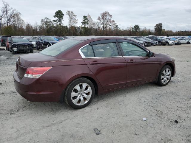 1HGCP26748A119170 - 2008 HONDA ACCORD EX MAROON photo 3