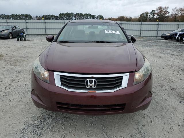 1HGCP26748A119170 - 2008 HONDA ACCORD EX MAROON photo 5