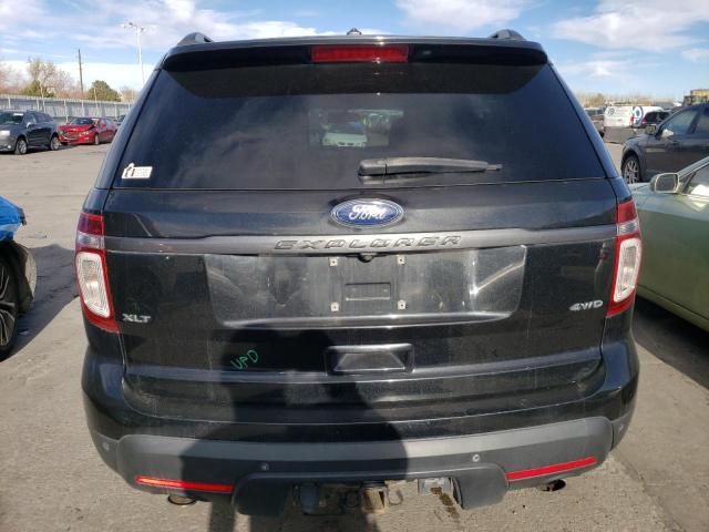 1FM5K8D81FGB63623 - 2015 FORD EXPLORER XLT BLACK photo 6