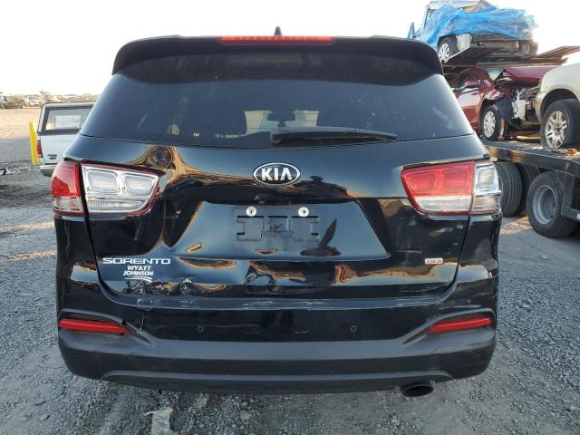 5XYPGDA39HG290741 - 2017 KIA SORENTO LX BLACK photo 6