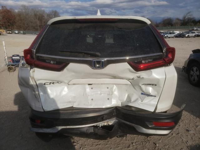 7FART6H84LE026641 - 2020 HONDA CR-V EXL WHITE photo 6