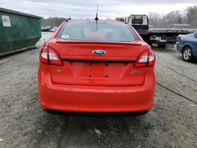 3FADP4BJ5DM223346 - 2013 FORD FIESTA SE RED photo 6