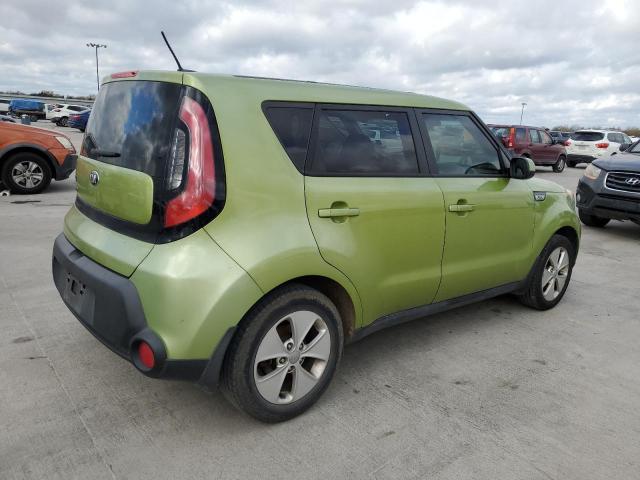 KNDJN2A22F7751277 - 2015 KIA SOUL GREEN photo 3