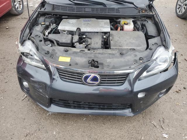 JTHKD5BH1B2018803 - 2011 LEXUS CT 200 GRAY photo 12