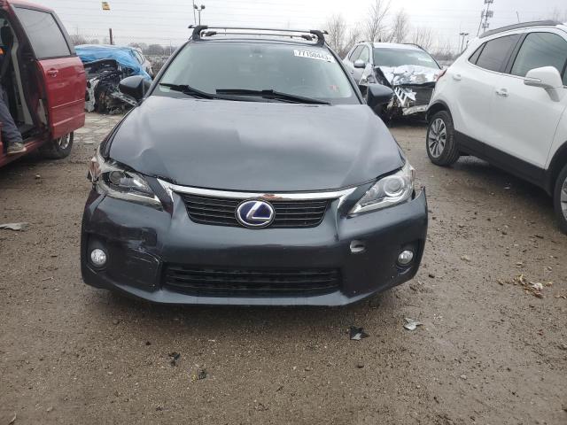 JTHKD5BH1B2018803 - 2011 LEXUS CT 200 GRAY photo 5