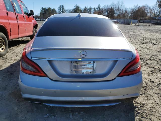 WDDLJ9BB8CA021762 - 2012 MERCEDES-BENZ CLS 550 4MATIC SILVER photo 6