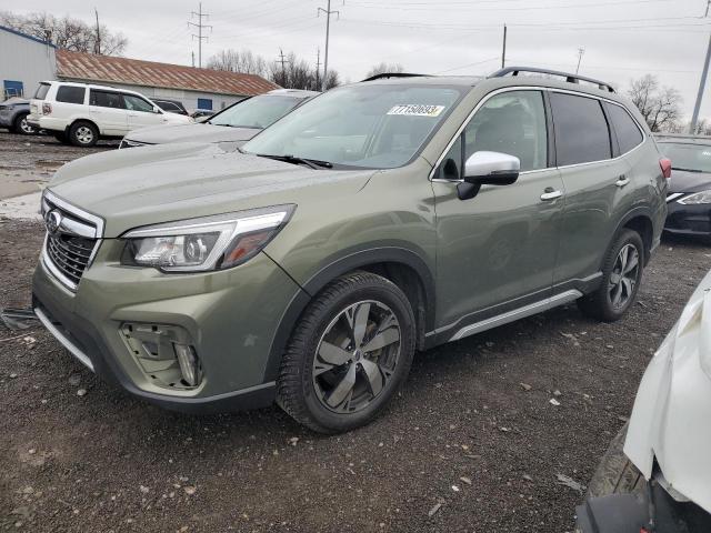 JF2SKAWC3KH425471 - 2019 SUBARU FORESTER TOURING 绿色 照片 1