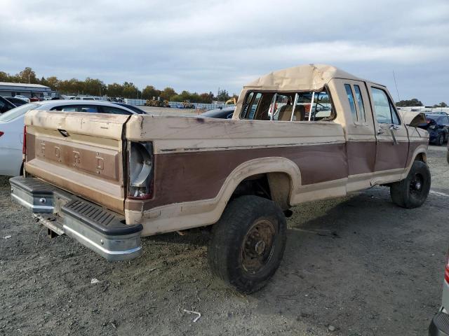 1FTHX2614FKA12210 - 1985 FORD F250 BROWN photo 3