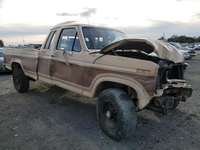 1FTHX2614FKA12210 - 1985 FORD F250 BROWN photo 4