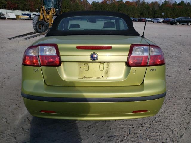 YS3FD79Y876108561 - 2007 SAAB 9-3 2.0T GREEN photo 6