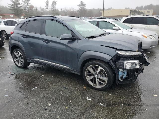 KM8K5CA51KU264289 - 2019 HYUNDAI KONA ULTIMATE GRAY photo 4