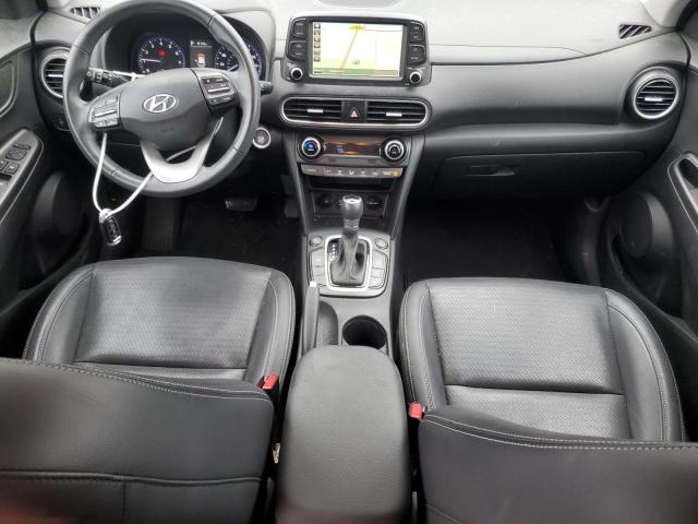 KM8K5CA51KU264289 - 2019 HYUNDAI KONA ULTIMATE GRAY photo 8