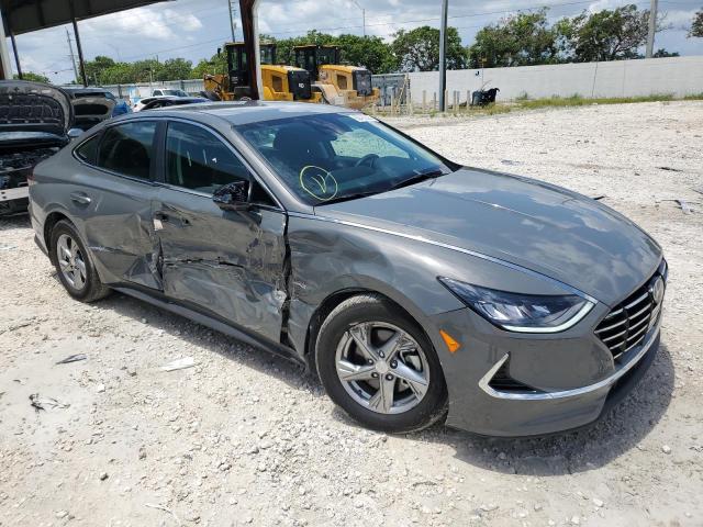 KMHL24JA6NA245694 - 2022 HYUNDAI SONATA SE GRAY photo 4