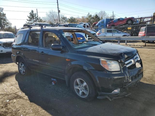 5FNYF18548B015346 - 2008 HONDA PILOT EXL BLACK photo 4