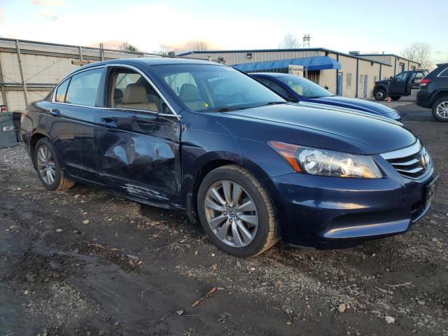 1HGCP2F89CA110448 - 2012 HONDA ACCORD EXL BLUE photo 4