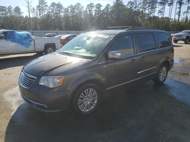 2C4RC1CG2FR595008 - 2015 CHRYSLER TOWN & COU TOURING L GRAY photo 1