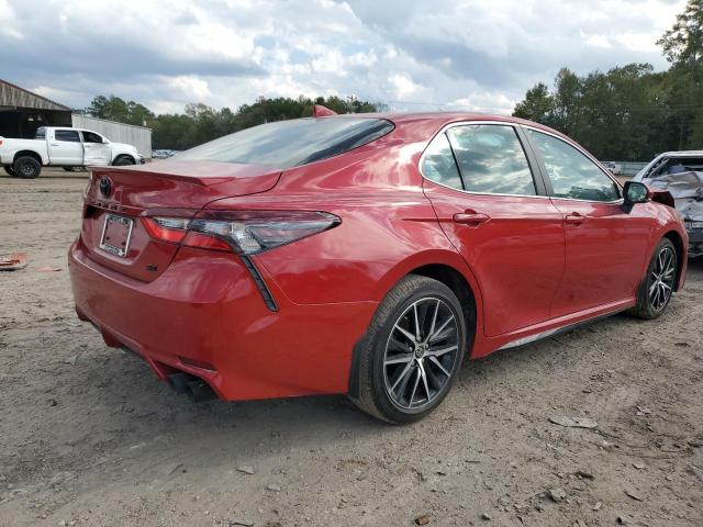4T1G11AK2PU127414 - 2023 TOYOTA CAMRY SE NIGHT SHADE RED photo 3
