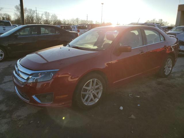 3FAHP0JG7AR238459 - 2010 FORD FUSION SEL RED photo 1