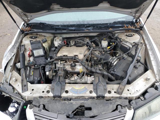 2G1WF52E649267100 - 2004 CHEVROLET IMPALA 4D SILVER photo 11