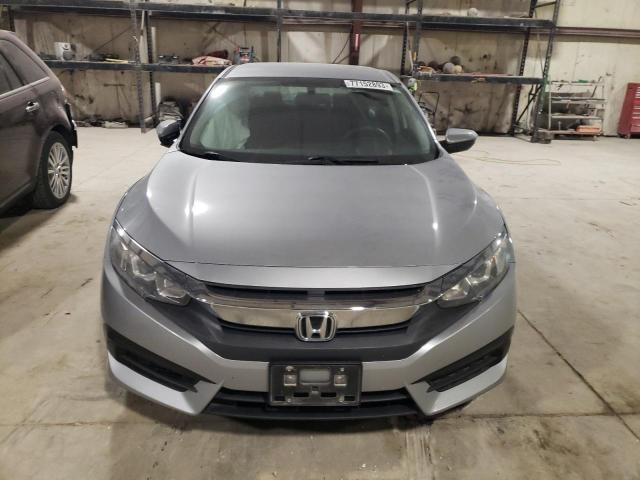 19XFC2F56JE040656 - 2018 HONDA CIVIC LX SILVER photo 5