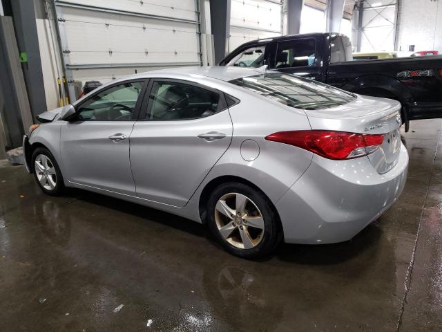 5NPDH4AE1DH269418 - 2013 HYUNDAI ELANTRA GLS SILVER photo 2